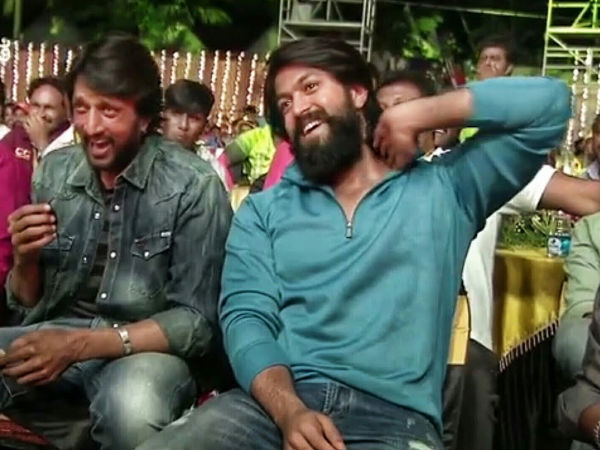 Sudeep On Yash