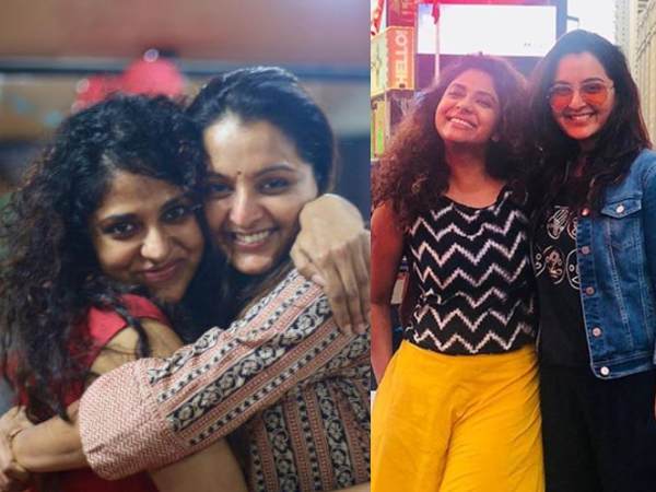 Manju Warrier & Poornima Indrajith