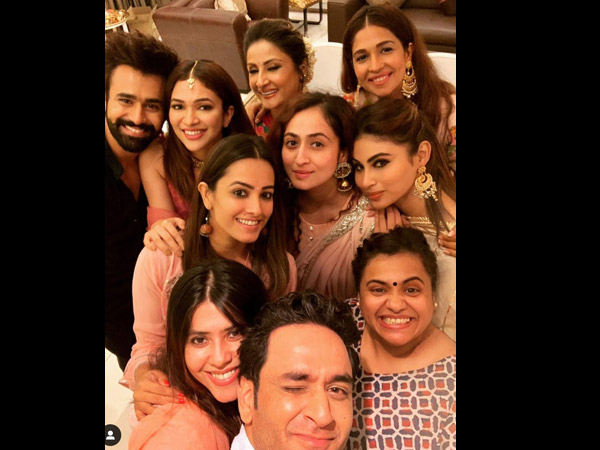 TV Celebs At Ekta’s House