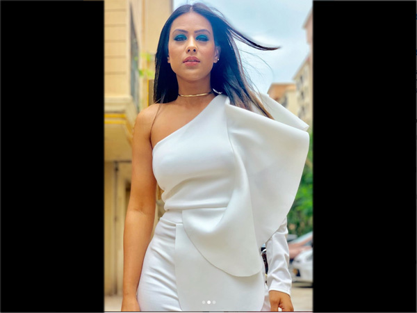 Look #1. Nia Sharma Looks Gorgeous in White