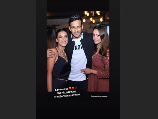 In Pic: Rohit Reddy & Anita Hassanandani With The Birthday Girl