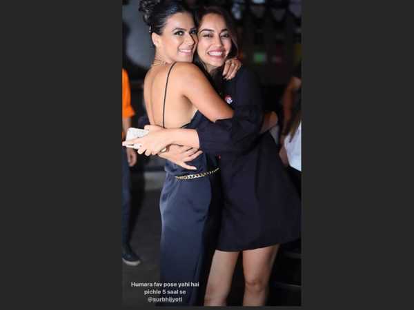 Surbhi & Birthday Girl In Their Favourite Post