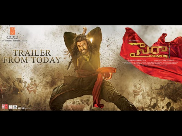 Sye Raa Trailer To Release At 5:31 PM On Konidela Production Company YouTube Channel! Sye Raa Trailer To Release At 5:31 PM On Konidela Production Company YouTube Channel!