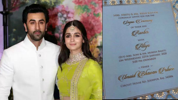 Alia & Ranbir‘s Fake Wedding Invitation Goes Viral! Alia & Ranbir‘s Fake Wedding Invitation Goes Viral!