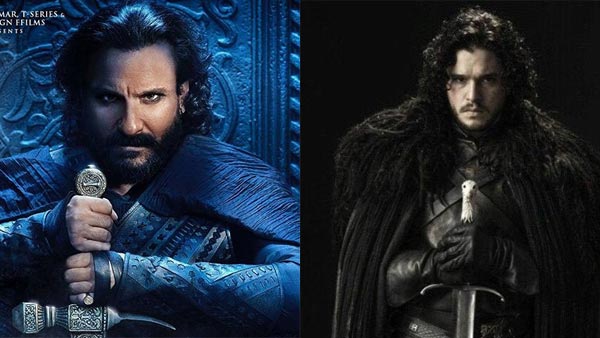 Tanhaji: The Unsung Warrior: First Look Of Saif Ali Khan Inspired By Game Of Thrones Jon Snow? Tanhaji: The Unsung Warrior: First Look Of Saif Ali Khan Inspired By Game Of Thrones Jon Snow?