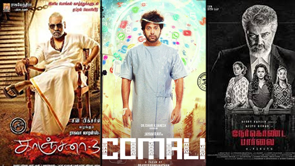 Tamil TRP Ratings Week 44: Kanchana 3 Beats Nerkonda Paarvai And Comali! Tamil TRP Ratings Week 44: Kanchana 3 Beats Nerkonda Paarvai And Comali!