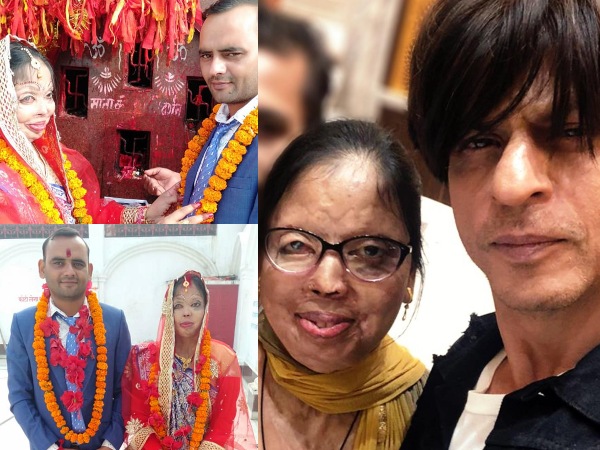 Shah Rukh Khan Tweets Congratulatory Message On Acid Attack Survivors Wedding Shah Rukh Khan Tweets Congratulatory Message On Acid Attack Survivors Wedding