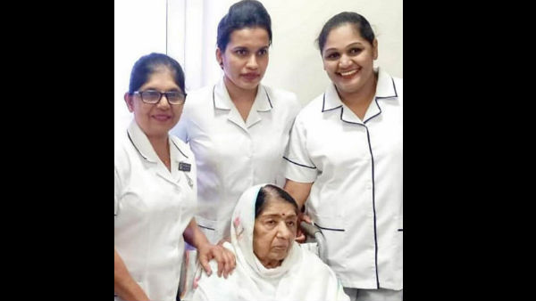 Lata Mangeshkar’s Hospital Pictures Go Viral Lata Mangeshkar’s Hospital Pictures Go Viral