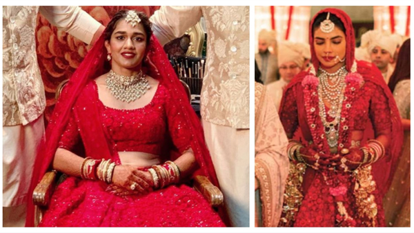 Babita Dons Similar Bridal Outfit As That Of Priyanka Chopra's