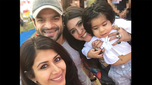 Ankita & Karan Patel With Ekta & Ravie