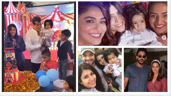 Anita & Rohit At The Party