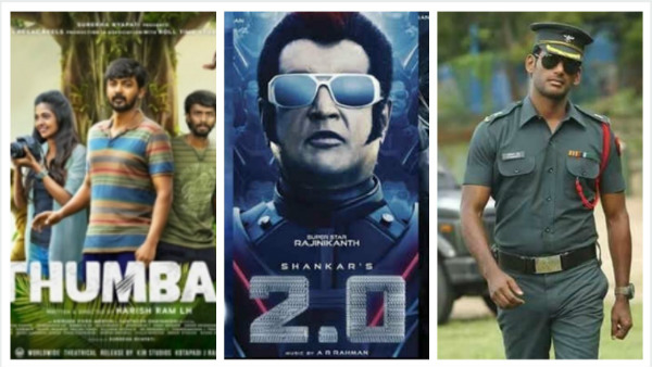 2.0, Thumbaa & Irumbu Thirai On Zee TV