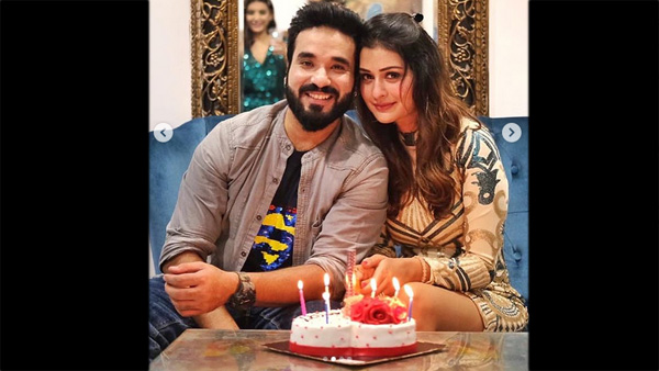 Payal Rajput with beau Saurabh Dhingra Payal Rajput with beau Saurabh Dhingra