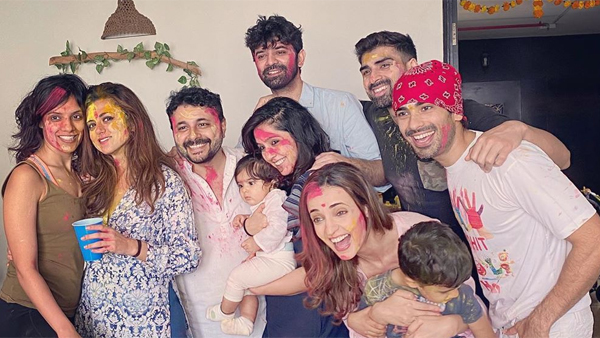 Barun & Sanaya At Gautam’s Holi Party!
