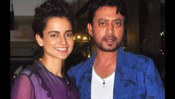 Kangana Condoles Irrfan's Untimely Death