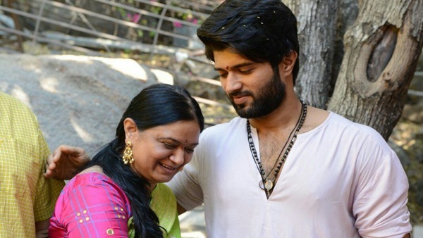 Vijay Deverakonda with his mom Vijay Deverakonda with his mom