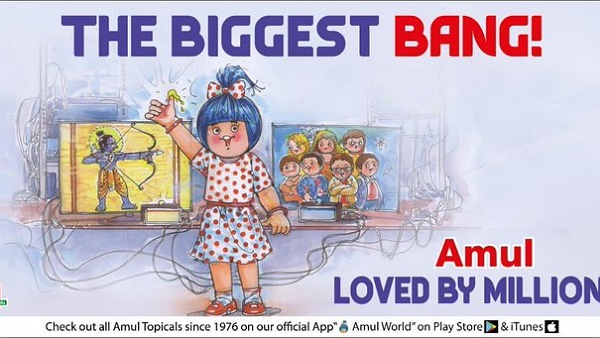Amul Celebrates Show's Successful Re-Run