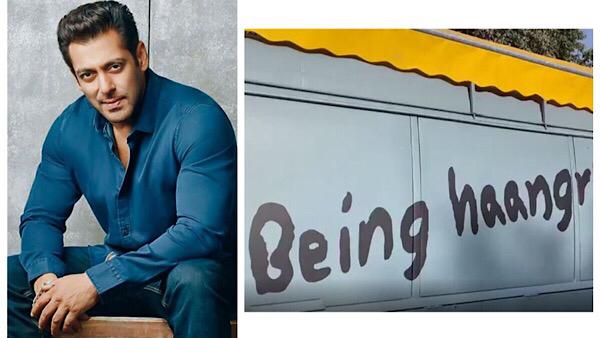 Salman Khan Starts Food Truck ‘Being Haangryy’ To Feed Needy Salman Khan Starts Food Truck ‘Being Haangryy’ To Feed Needy