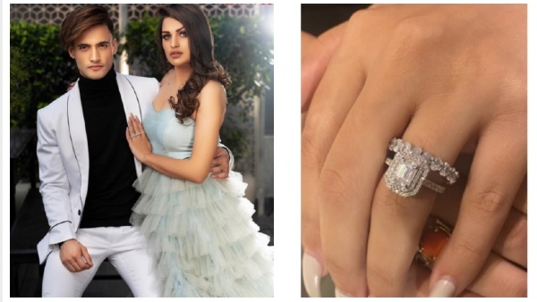 Himanshi Khurana Flaunts Diamond Ring; Fans Wonder If Asim Riaz Proposed Her For Marriage! Himanshi Khurana Flaunts Diamond Ring; Fans Wonder If Asim Riaz Proposed Her For Marriage!