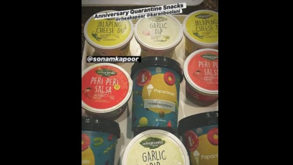 Anand Ahuja Gives A Glimpse Of Their Anniversary Quarantine Snacks