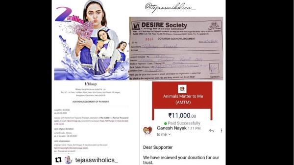 Tejasswi Prakash Is Impressed With Her Fans’ Gesture