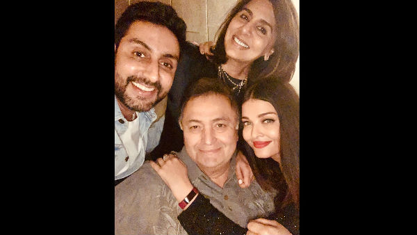 Aishwarya Mourns Rishi Kapoor’s Death