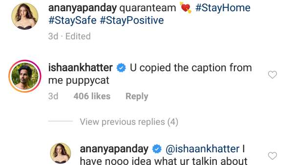 Ishaan Even Called Her Puppycat Once