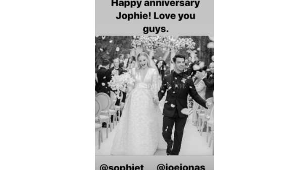 Nick's Anniversary Wishes For Joe And Sophie