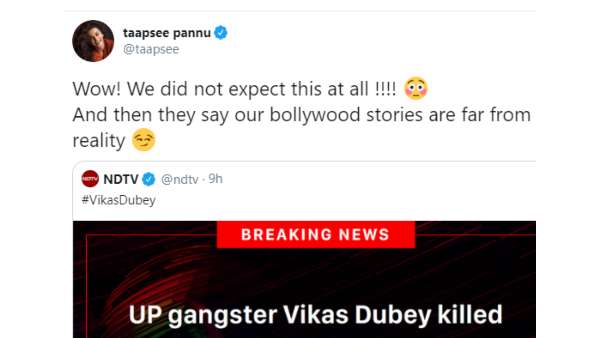 Taapsee's Tweet