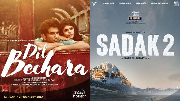 Dil Bechara And Sadak 2 Both Are Set To Release On Disney+ Hotstar