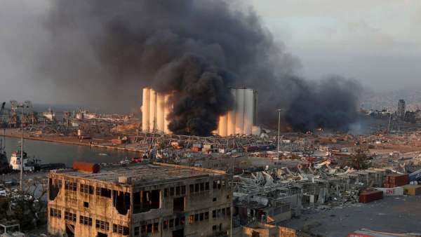President Michel Aoun On The Explosion