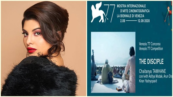 Jacqueline Fernandez Supports Marathi Film The Disciple’s Venice International Film Festival Entry Jacqueline Fernandez Supports Marathi Film The Disciple’s Venice International Film Festival Entry