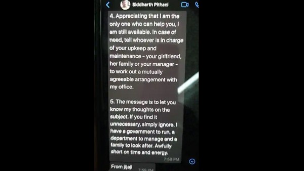 Was He Hinting At Rhea Chakraborty?