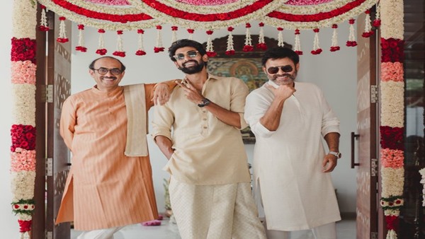 Rana Daggubati with his father and uncle Rana Daggubati with his father and uncle