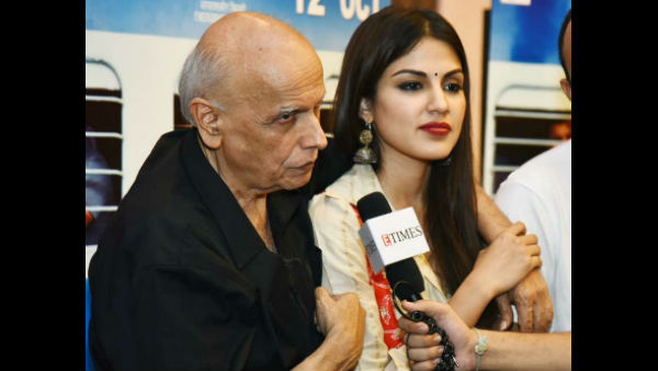 When Rhea Chakraborty Said Mahesh Bhatt Is The Youngest Craziest The