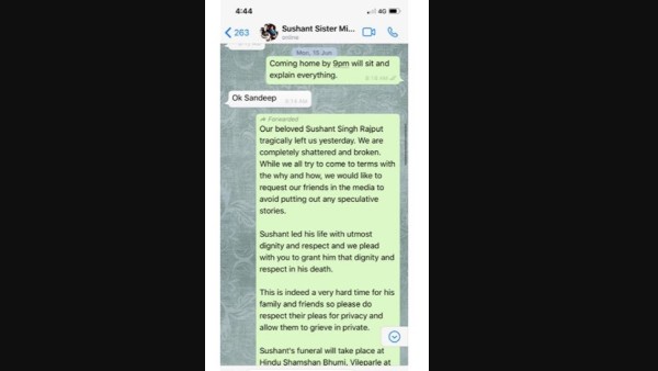 Sandip Ssingh On Sushant's Family Claiming That They Don't Know Him And Why He Was In Touch With The Ambulance Driver After June 14