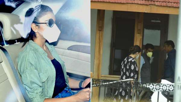 Rakul Preet And Karishma Prakash Were Snapped At NCB's Office