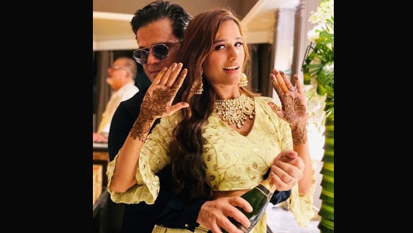 A Glimpse Into Poonam Pandey's Mehendi Ceremony