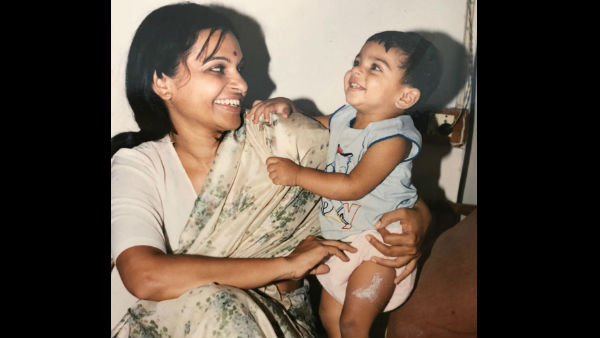 Radhika With Her Mommy