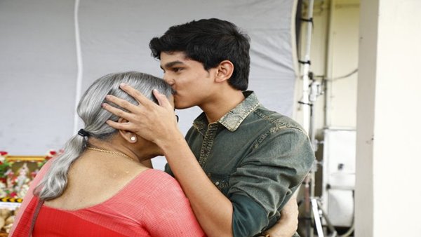 Reel-Life Ramu Takes Blessings From Real-Life RGV’s Mother
