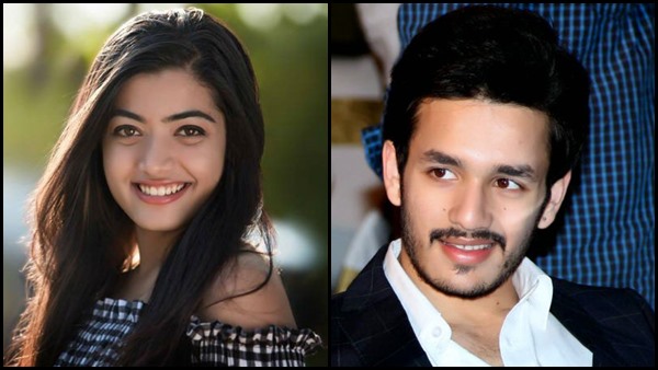 Akhil Akkineni and Rashmika Mandanna Akhil Akkineni and Rashmika Mandanna