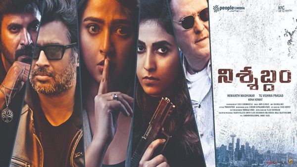 Nishabdham poster Nishabdham poster