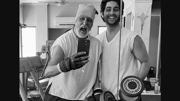 Agastya Nanda's Quirky Instagram Posts Make Suhana Khan Want To Unfollow Him! When Agastya Hit The Gym With His Grandpa