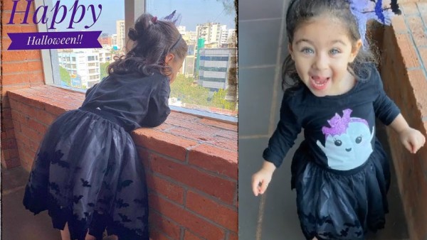 A Throwback To Inaaya's Last Year Halloween Celebrations