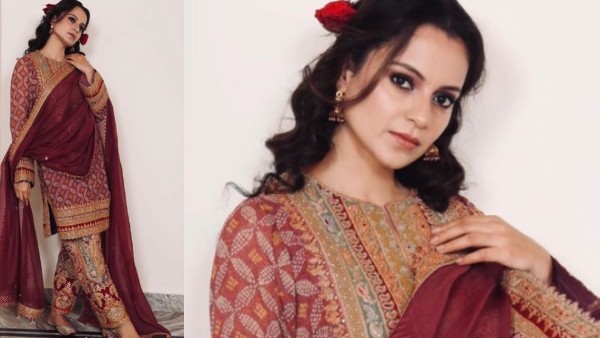 Kangana Ranaut's Look From Her Brother's Haldi Ceremony