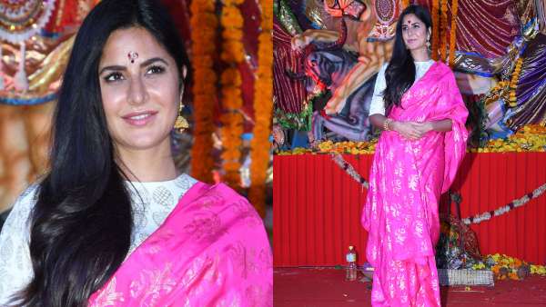Katrina Kaif At A Pandal In 2018
