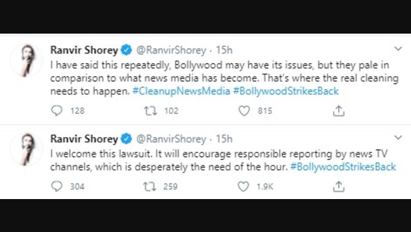Meanwhile, Ranvir Shorey Lauded Bollywood For Taking A Stand