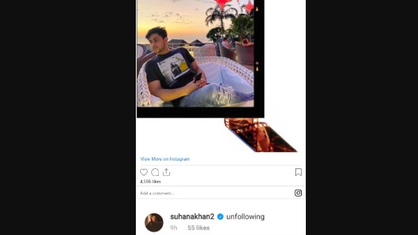 Agastya Nanda's Quirky Instagram Posts Make Suhana Khan Want To Unfollow Him! Suhana Khan Has A ROFL Reaction To Agastya's Post