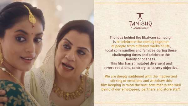 Divya Dutta Who Voiced The Controversial Tanishq Ad Says, ‘Don't We All Promote Brotherhood?' Tanishq Also Issued A Statement