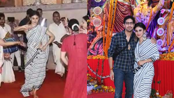 Navratri 2020: Pics Of Rani Mukerji, Katrina Kaif & Others Celebrating The Festival Before COVID-19 Mouni Roy At A Durga Pooja With Ayan Mukerji